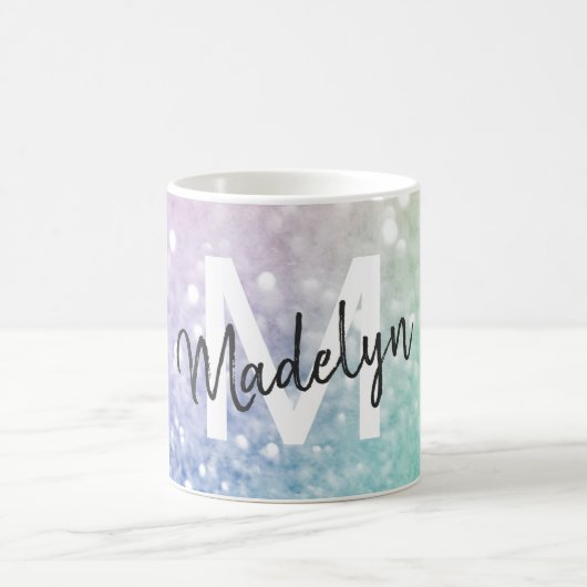 Mug Pastel Parties scintillant Bokeh ContexteGlam Eleg (Centre)