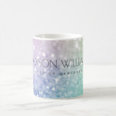 Mug Pastel Parties scintillant Bokeh ContexteGlam Eleg (Centre)