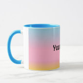 Mug Pastel personnalisé (Gauche)