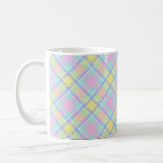 Mug Pastel plaid (Gauche)