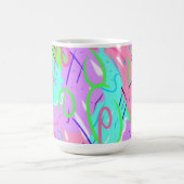 Mug Pastel Pop Art Abstrait (Centre)