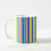 Mug Pastel Rainbow Stripes (Gauche)