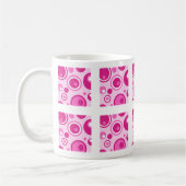 Mug pastel rose Abstrait (Gauche)