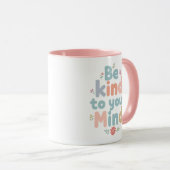 Mug Pastel Self Love Typography (Devant droit)
