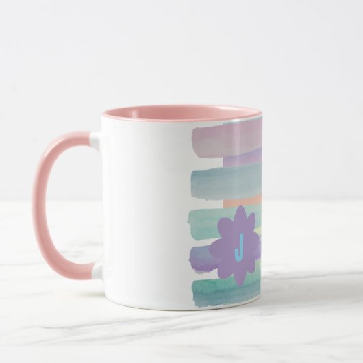 Mug Pastel Stripes (Gauche)