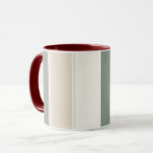 Mug Pastel Stripes Variation 2 – Simple et Élégant (Devant gauche)