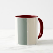 Mug Pastel Stripes Variation 2 – Simple et Élégant (Devant droit)