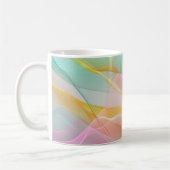 Mug Pastel Symphony of Floating Sheer Ribbons (Gauche)