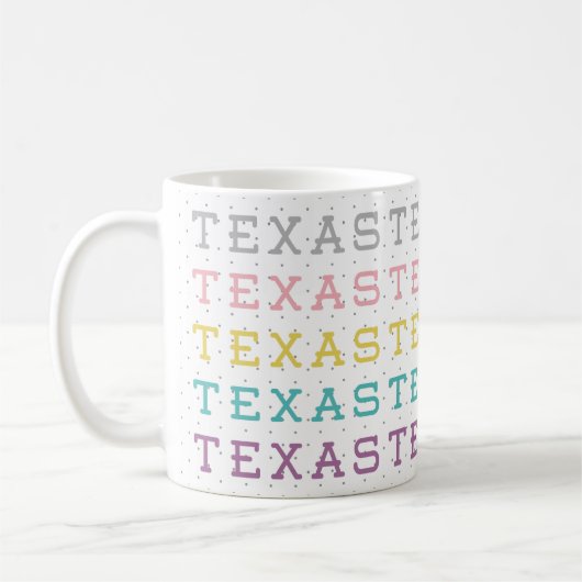 Mug Pastel Texas, Texas (Gauche)