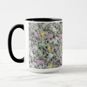 Mug Pastels de texture de roche de géologie avec tout (Gauche)