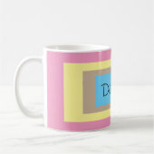 Mug Pastels multicolores personnalisés (Gauche)