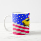 Mug Pastenague 1975 de Corvette avec le drapeau (Gauche)