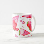 Mug Pastèque à l'aquarelle 1 (Devant droit)