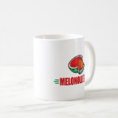 Mug Pastèque drôle (Devant droit)