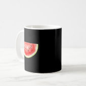 Mug Pastèque Été Aquarelle Fruit Tranches Juteux (Devant gauche)