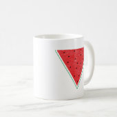 Mug pastèque la Palestine (fr) (Devant droit)