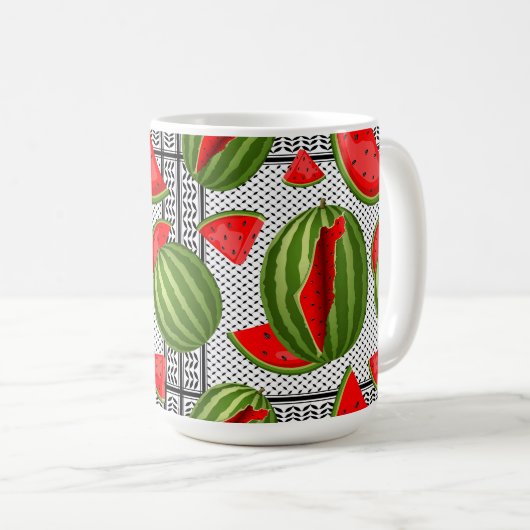 Mug Pastèque Palestine - Slice (Devant droit)