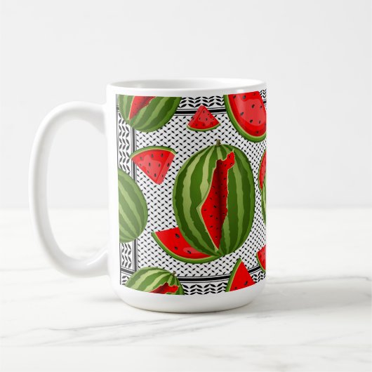 Mug Pastèque Palestine - Slice (Gauche)