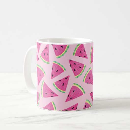 Mug Pastèque rose (Devant gauche)