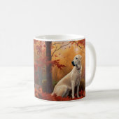 Mug Pasteur anatolien en automne Feuilles automne Insp (Devant droit)