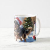 Mug Pasteur anatolien Noël Festif Neige (Devant droit)