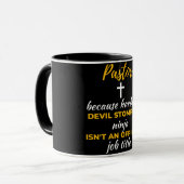 Mug Pasteur Because Hardcore Devil Stomping Ninja (Devant gauche)
