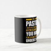 Mug Pasteur chrétien Foi religieuse Jésus (Devant droit)