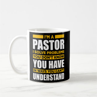 Mug Pasteur chrétien Foi religieuse Jésus