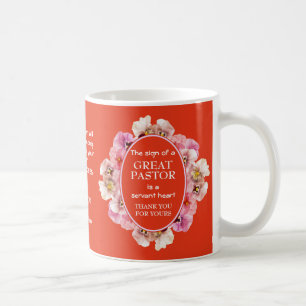 Mug Pasteur de Merci Floral Orange