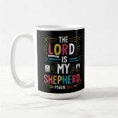 Mug Pasteur divin : Bible Verse Art (Gauche)