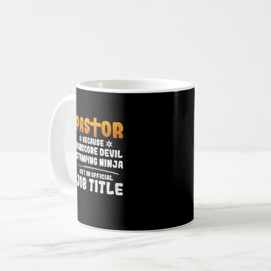 Mug Pasteur parce que Hardcore Devil Stomping Ninja n' (Devant gauche)
