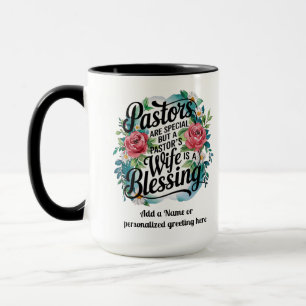 Mug ✝️ Pasteurs Femme Appréciation Cadeau Bénédiction