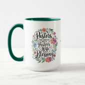Mug ✝️ Pasteurs Femme Appréciation Cadeau Bénédiction  (Gauche)
