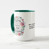 Mug ✝️ Pasteurs Femme Appréciation Cadeau Bénédiction  (Devant gauche)