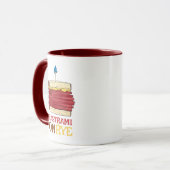 Mug Pastrami sur Rye NYC Kosher Jewish Deli Sandwich (Devant gauche)