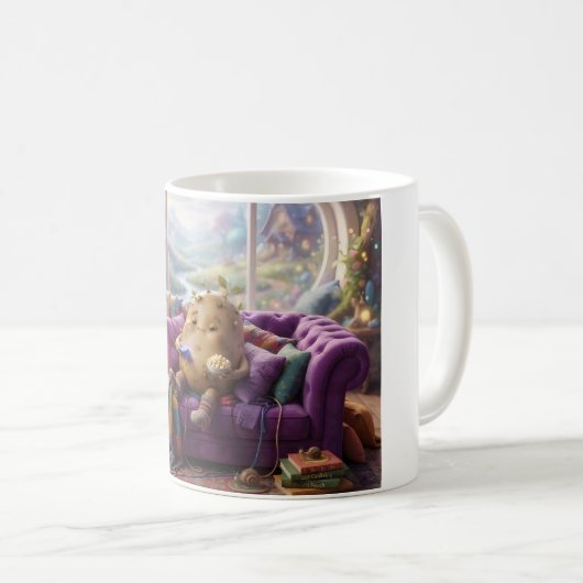Mug Patate de canapé (Devant droit)