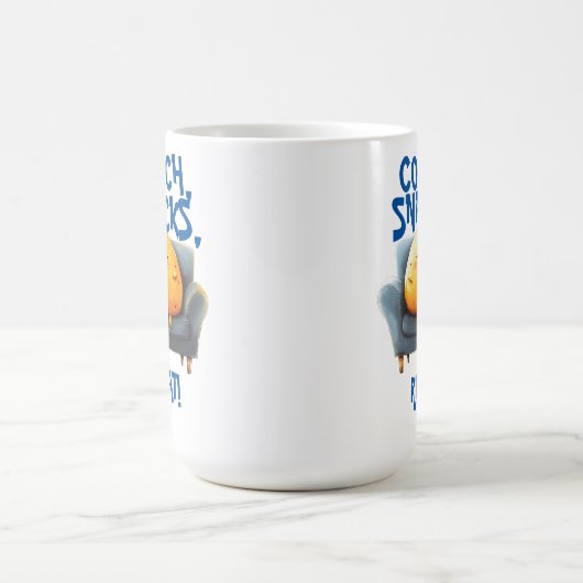 Mug Patate de canapé drôle (Centre)