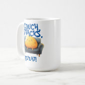 Mug Patate de canapé drôle (Devant gauche)