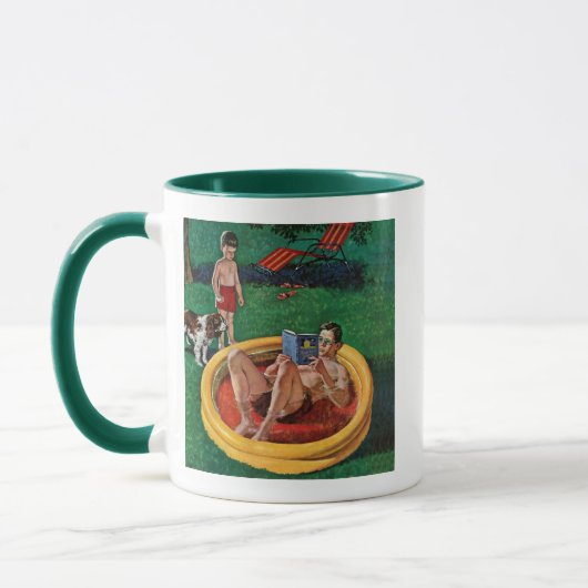 Mug Patauger la piscine (Gauche)