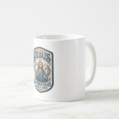 Mug Patch brodé Jésus Regardez Patch brodé Jésus (Devant droit)