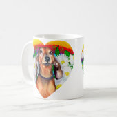 Mug Patch Dachshund Daisy (Devant gauche)