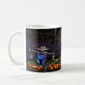 Mug Patch de Citrouille Halloween éffrayant (Gauche)