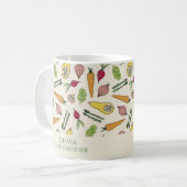 Mug Patch de légumes cultivé localement (Devant gauche)