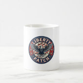 Mug Patch de liberté patriotique Broderie (Centre)
