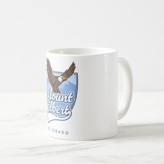 Mug Patch de voyage Mount Elbert (Devant droit)