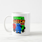 Mug Patch drôle de puissance pour la musculation de la (Gauche)