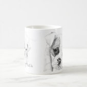 Mug Patch D'Une Boxer Puppy (Centre)