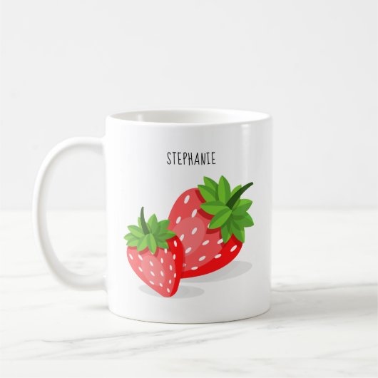 Mug Patch fraise (Gauche)
