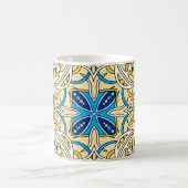 Mug Patchwork Arabe Floral Texture Vintage (Centre)