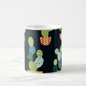 Mug Patchwork Cactus Plantes Motif sans couture (Centre)
